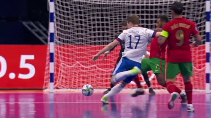 Fútbol Sala - Campeonato de Europa. Final: Portugal - Rusia