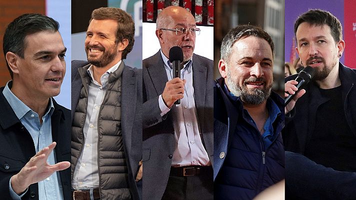 Los partidos se vuelcan en el último domingo de campaña