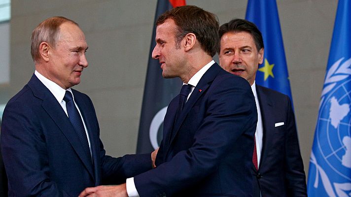 Telediario Fin de Semana - Macron se reúne con Putin este lunes en Moscú para mediar en la crisis de Ucrania