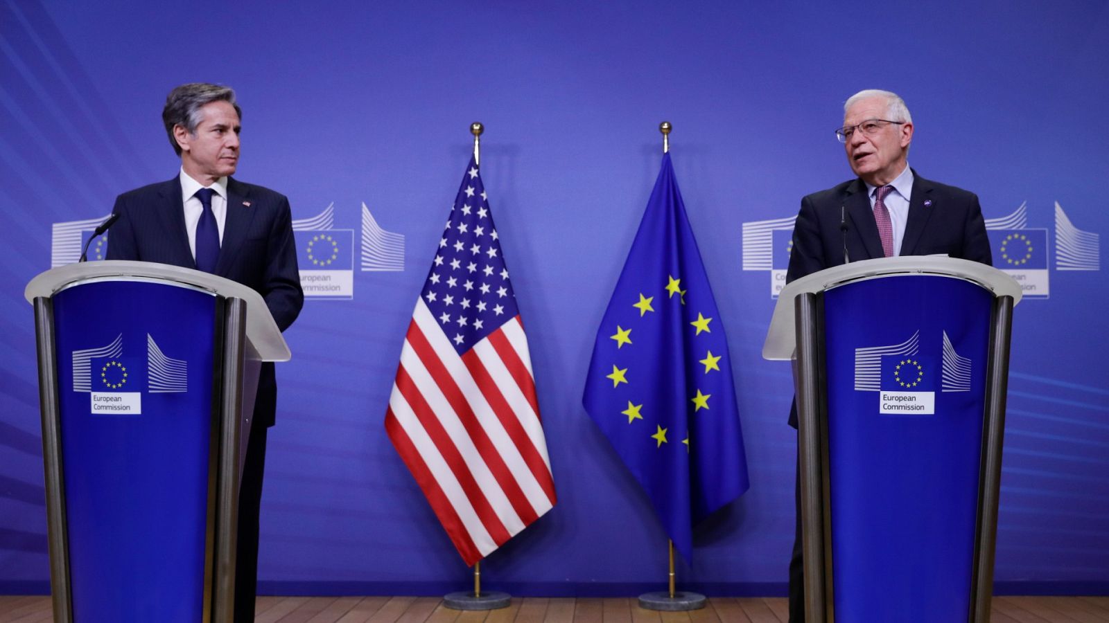 Borrell se reúne con Blinken en Washington para asegurar el gas a Europa ante la crisis en Ucrania