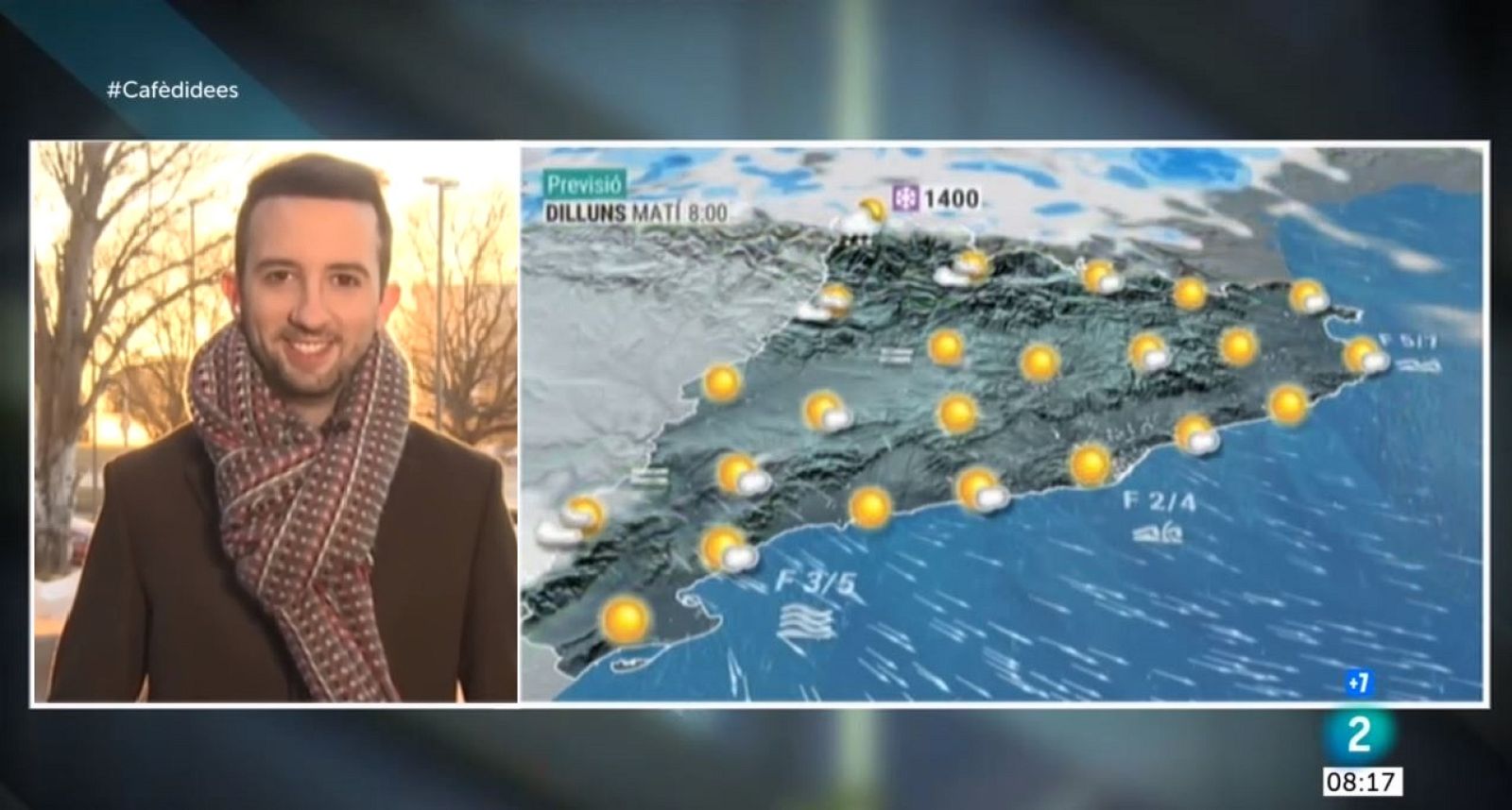 El Temps (07/02/2022) - L'anticicló ens acompanyarà fins dijous. Després podria arribar un canvi de temps i, per fi, algunes precipitacions