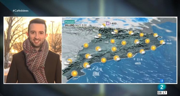 El temps - Sol, vent i temperatures més altes aquest dilluns