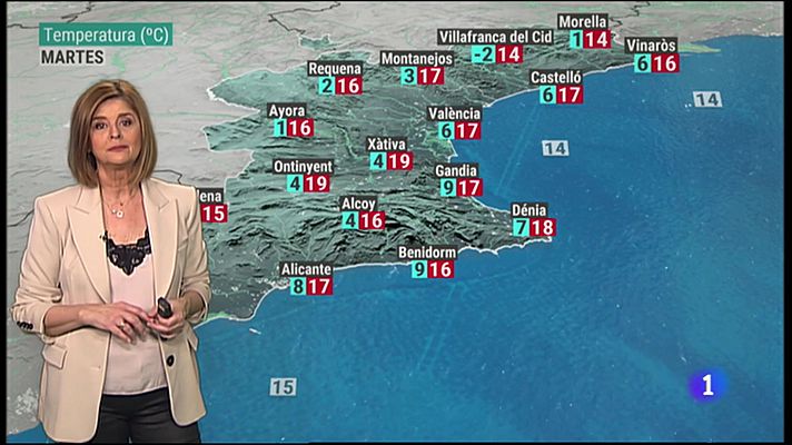 El tiempo en la Comunitat Valenciana - 07/02/22