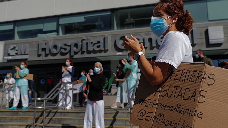 La pandemia ha provocado que la mitad de las enfermeras se plantee dejar la profesión