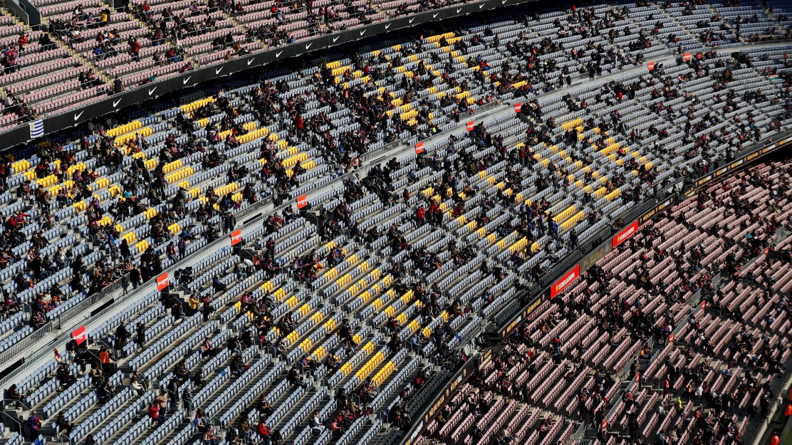 El aforo en los estadios aumenta al 85 % en exteriores y al 75 % en interiores