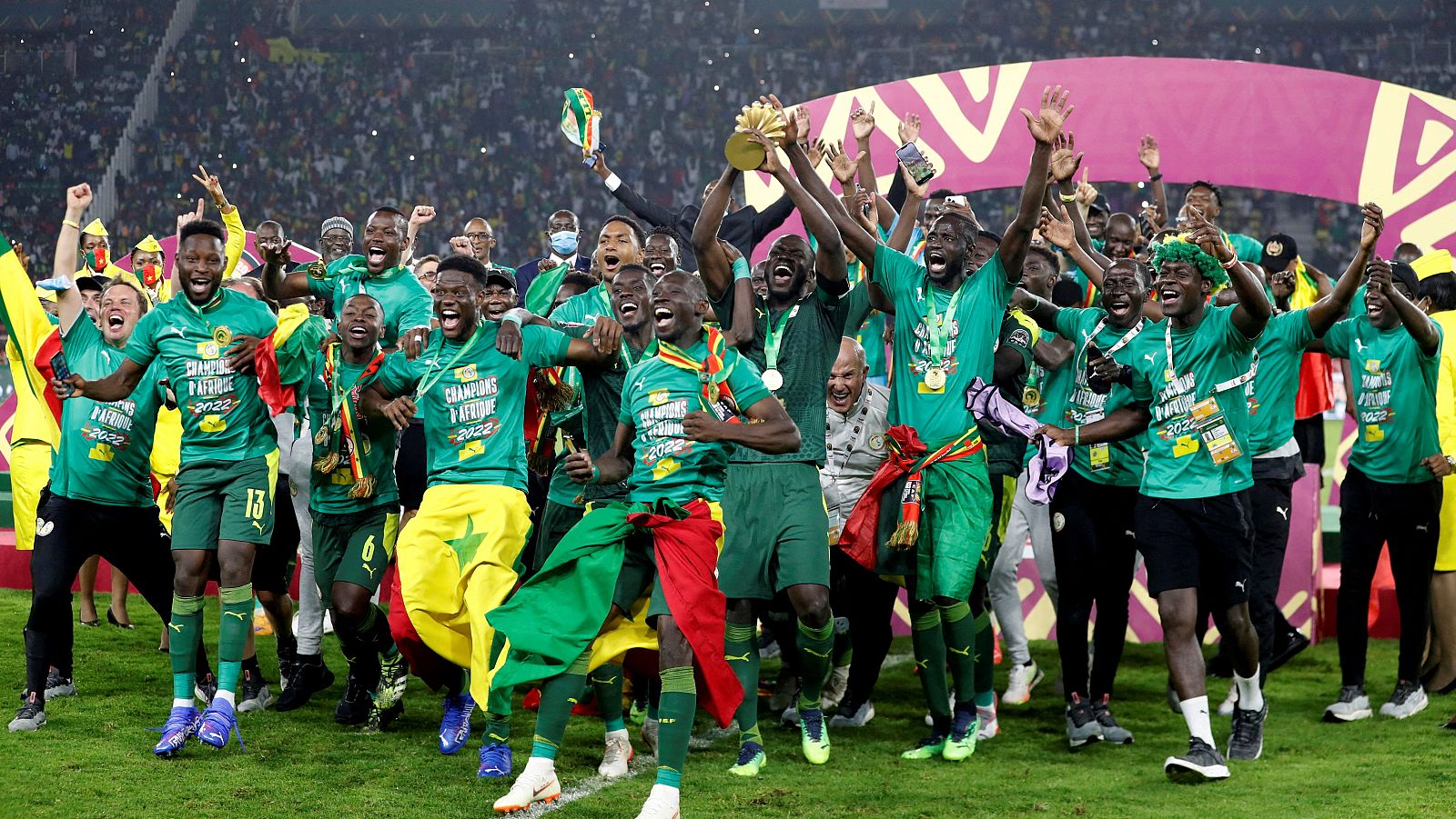 Senegal vence a Egipto y gana su primera Copa de África