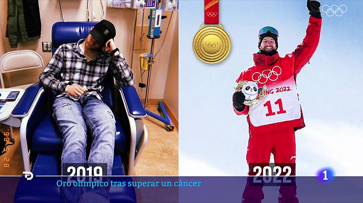 Max Parrot, campeón olímpico tras superar un cáncer