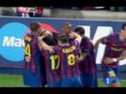 Champions League - Piqué adelanta al Barça (1-0)