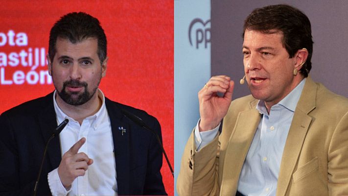 Telediario 1 - Los partidos encaran la recta final de la campaña con la vista puesta en la participación