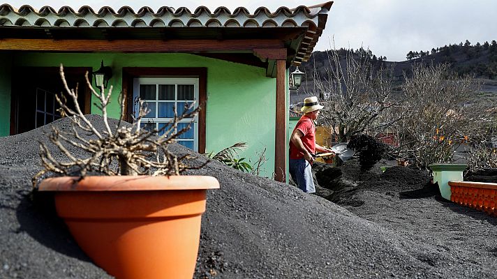 Telediario 1 - La isla de La Palma, en plena etapa de reconstrucción tras la catástrofe provocada por el volcán