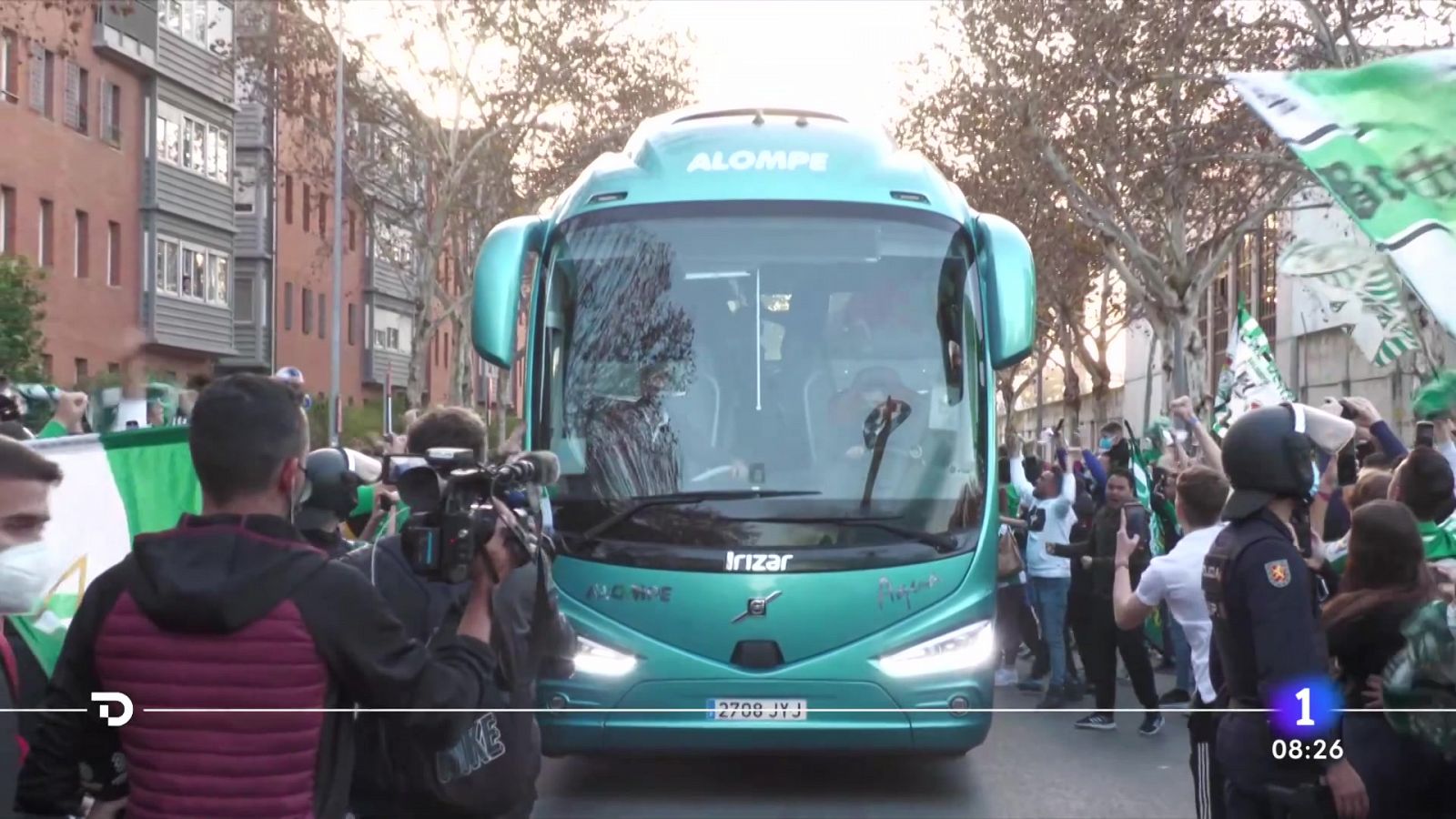 Rayo y Betis disputan la primera semifinal de Copa del Rey | Ver