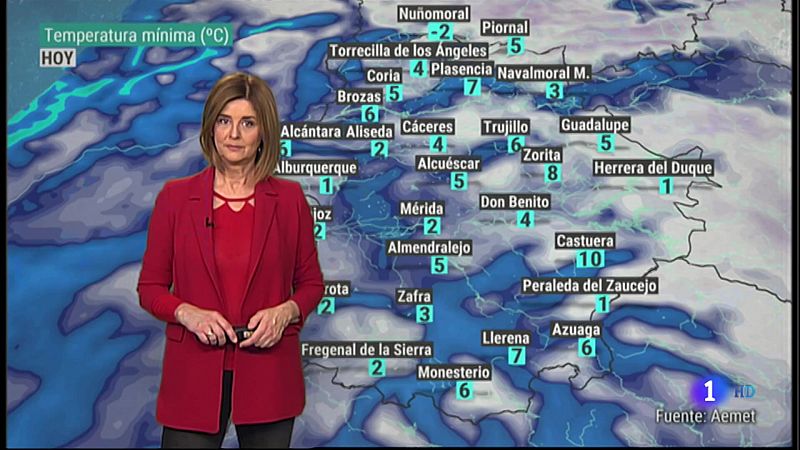 El Tiempo en Extremadura - 09/02/2022