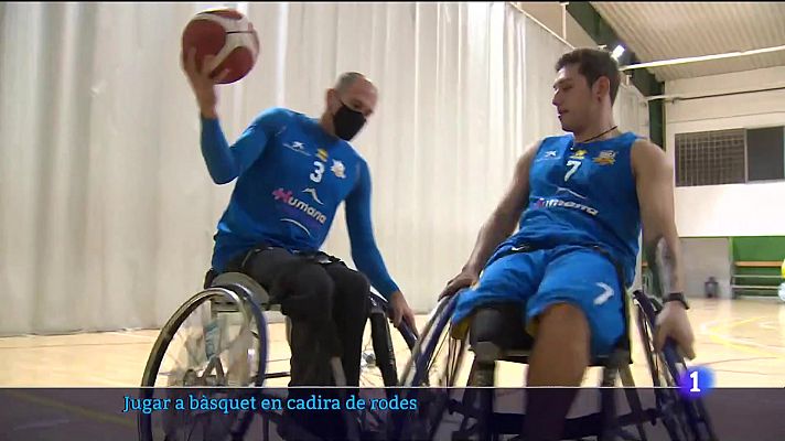 Informatiu Balear - Jugar a bàsquet en cadira de rodes