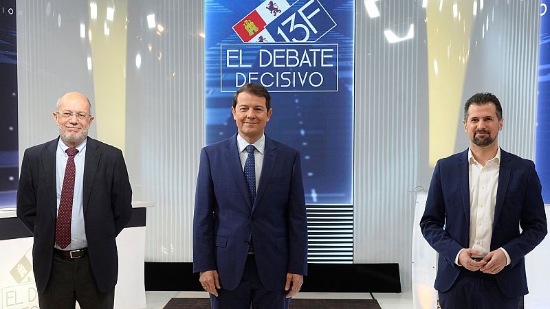 El segundo debate electoral en Castilla y León, marcado por los posibles pactos postelectorales
