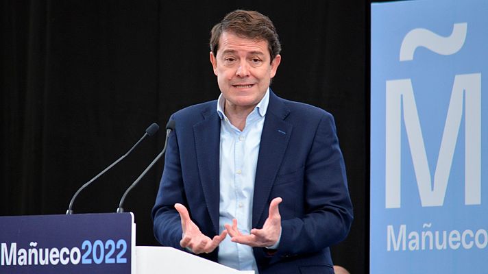 Mañueco destaca la gestión "eficaz y útil" del PP: "Será por algo que gobernamos desde hace más de 30 años"