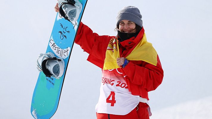 Telediario Matinal - Queralt Castellet se proclama subcampeona olímpica en halfpipe de Pekín 2022