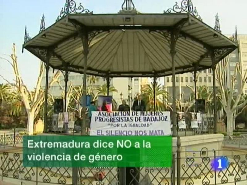  Noticias de Extremadura. Informativo Territorial de Extremadura. (25/11/09)