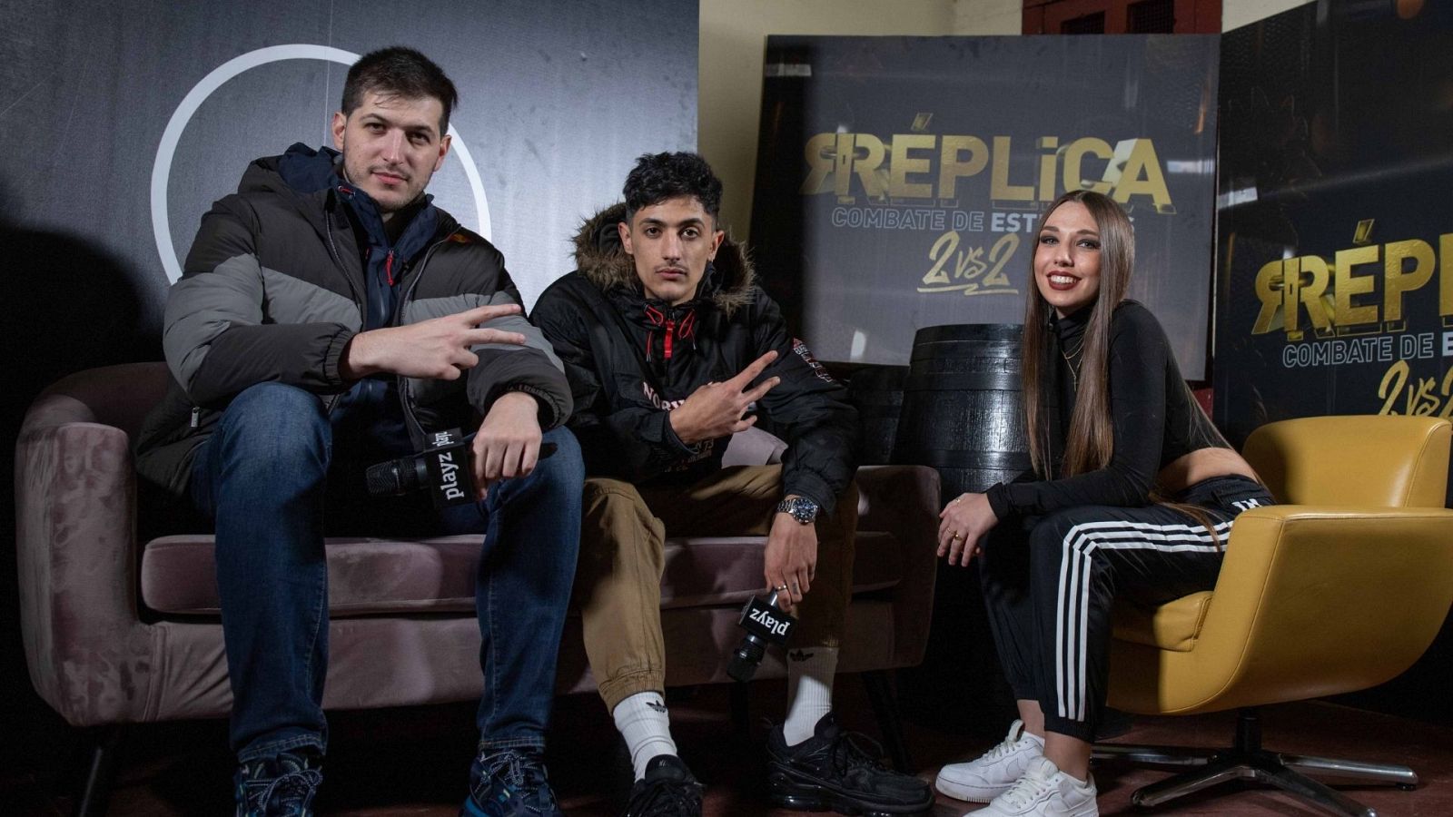 Entrevista a Chuty y Tirpa - 'Réplica, combate de estrellas' - Réplica, combate de estrellas | Ver