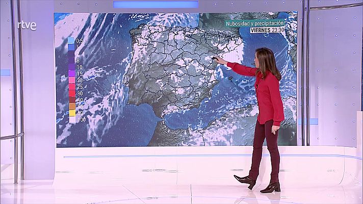 En Galicia y Cantábrico occidental donde se esperan algunas lluvias y chubascos