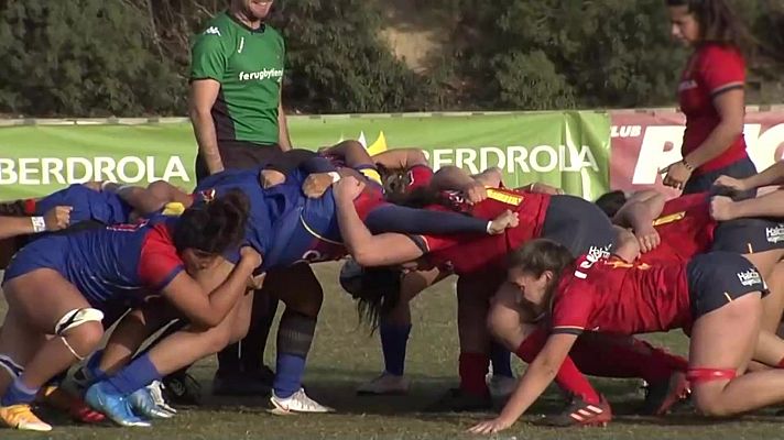 Rugby - Amistoso Selección Femenina: España - Colombia