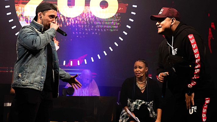 Réplica, combate de estrellas - Aczino y Sara Socas vs. Blon y Kaiser - Jornada 1