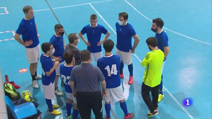 Jóvenes con parálisis cerebral integran un equipo de fútbol sala