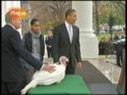 El pavo Coraje indultado por Obama