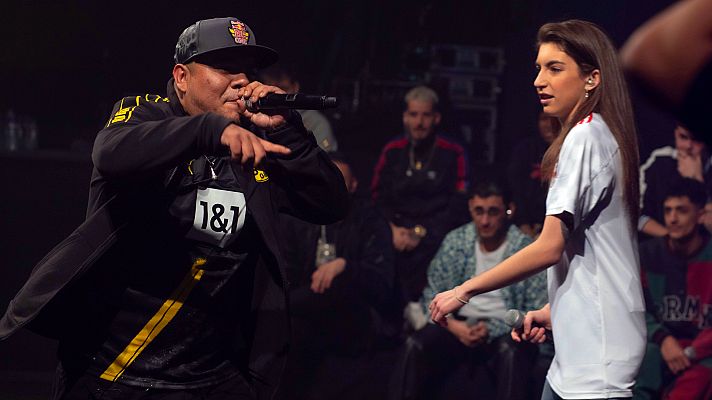 Réplica, combate de estrellas - Aczino y Sara Socas vs. Rapder y Mecha 2vs2 - Jornada 3