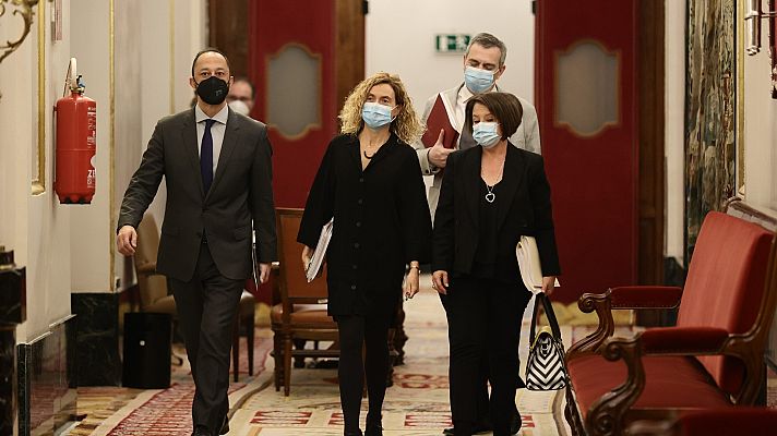 Telediario 1 - Los letrados avalan la votación de la reforma laboral