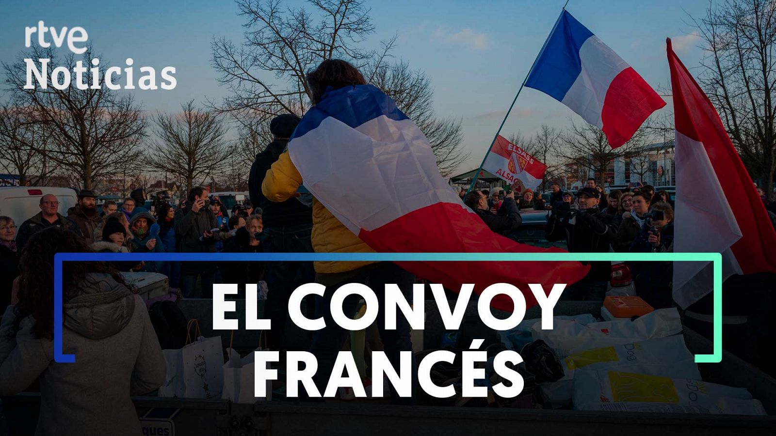 Francia | El 'Convoy de la libertad' marcha hacia París