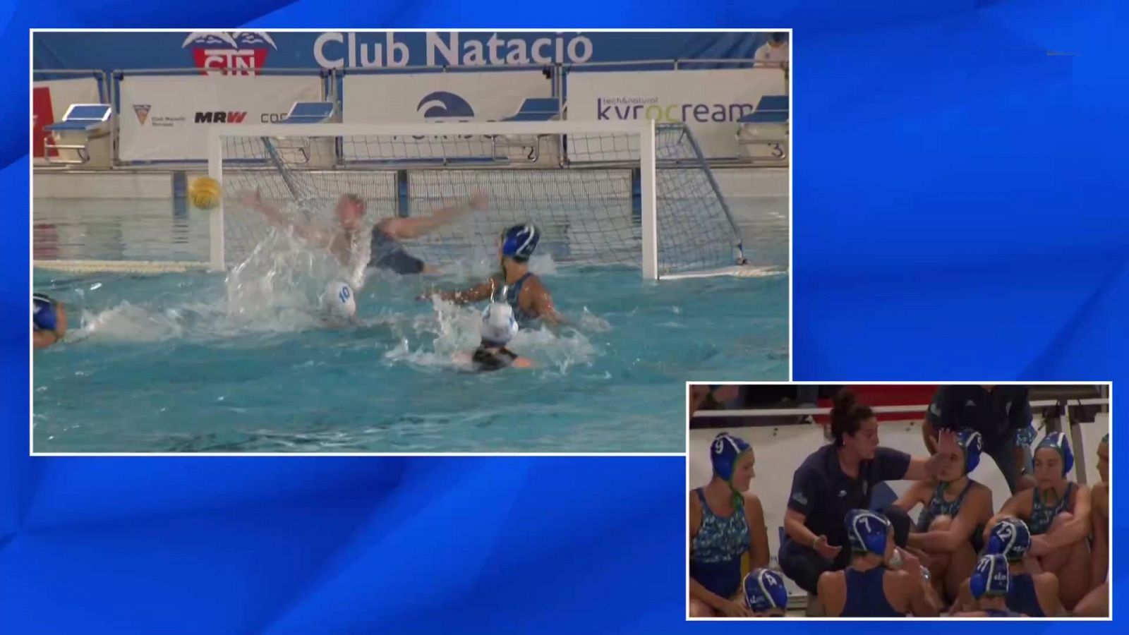 Waterpolo: Copa de la Reina. 1/4 Final: CN Sant Andreu - CE Mediterrani