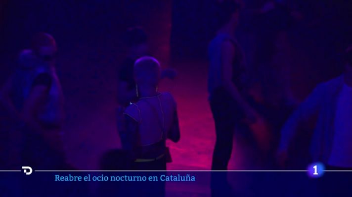 Telediario Fin de Semana - El ocio nocturno ha reabierto en Cataluña