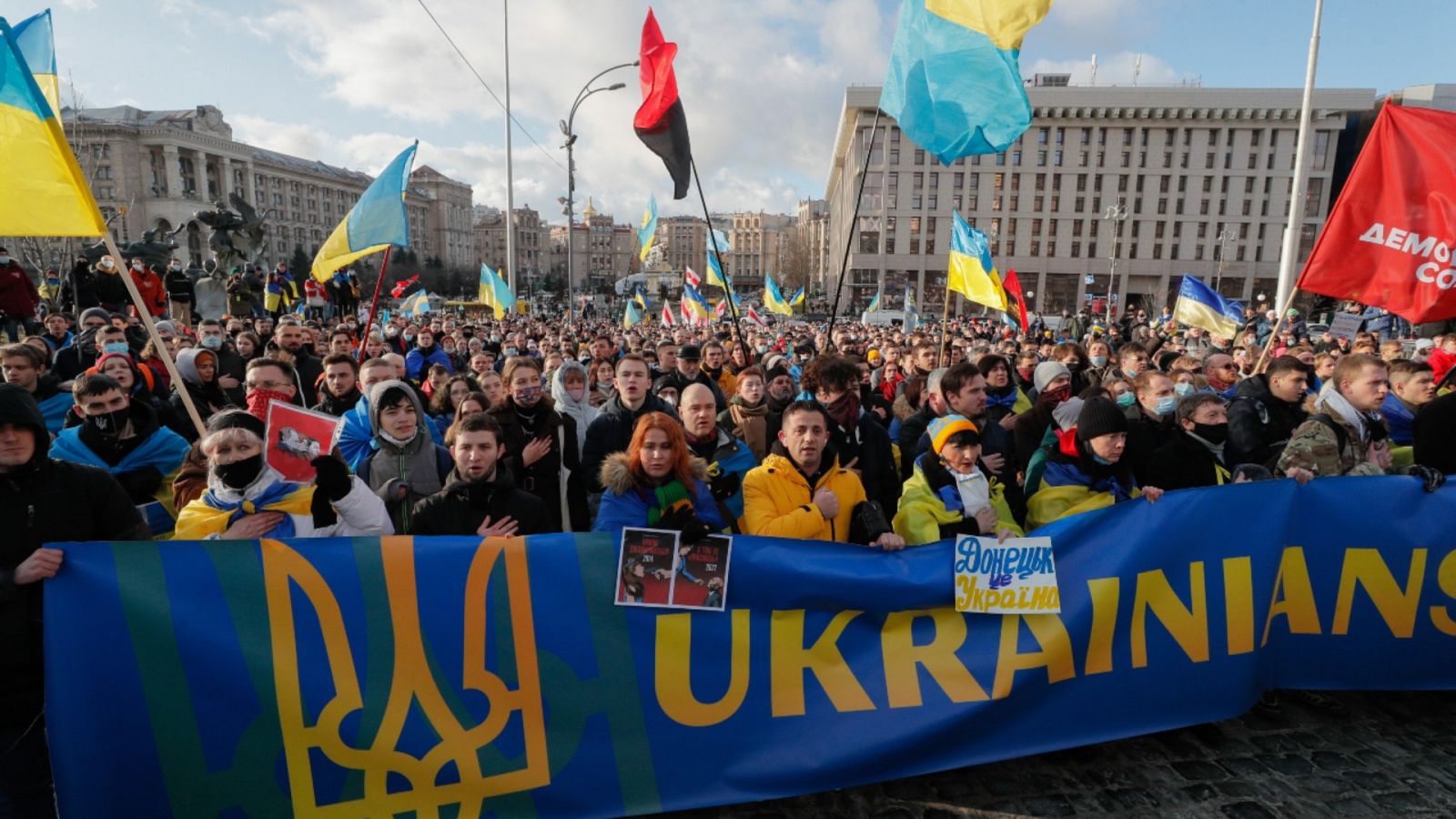 Kiev pide que no cunda el pánico
