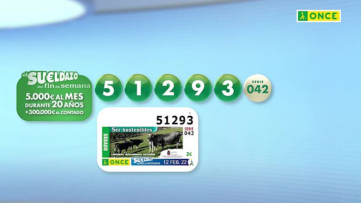 Sorteos ONCE - Sorteo ONCE - 12/02/22
