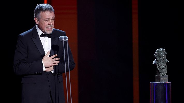 Premios Goya - Albert Espelt, Goya a mejor dirección de producción por 'Mediterráneo': "Que deje de ser una fosa común"
