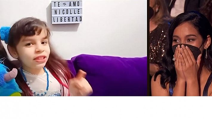 Premios Goya - Las familias sorprenden a las nominadas a mejor actriz revelación en los Goya 2022