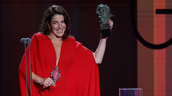 Premios Goya - Nora Navas, ganadora del Goya a mejor actriz de reparto por su papel en 'Libertad'