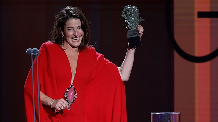 Premios Goya - Nora Navas, ganadora del Goya a mejor actriz de reparto por su papel en 'Libertad'