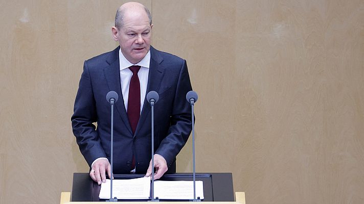 Telediario Fin de Semana - Scholz viajará a Ucrania entre acusaciones de ambigüedad
