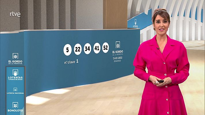 Loterías - Sorteo de El Gordo de la Primitiva del 13/02/2022