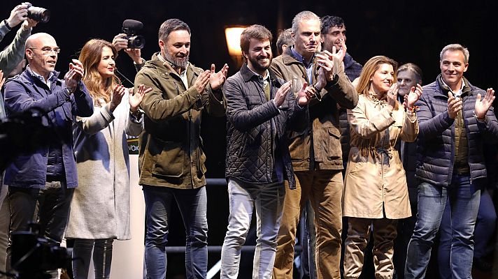 Especiales informativos - Abascal reclama el "derecho" de Vox a "formar Gobierno"