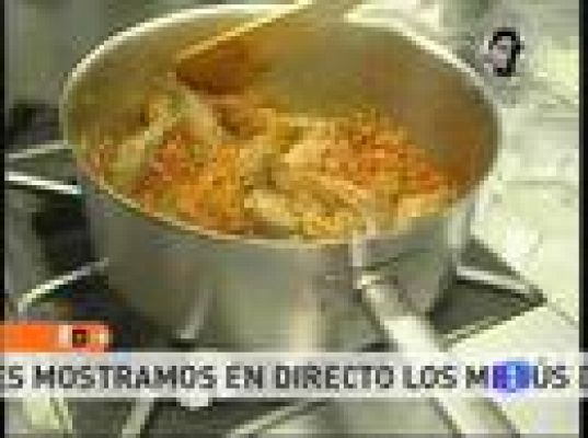 RTVE Cocina - Rape con langostinos