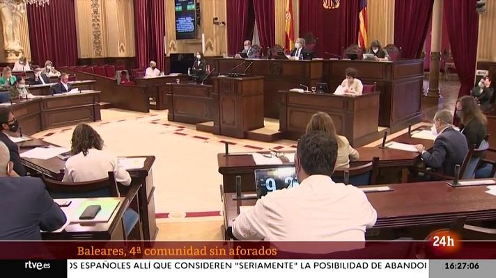 Parlamento - Baleares elimina los aforamientos