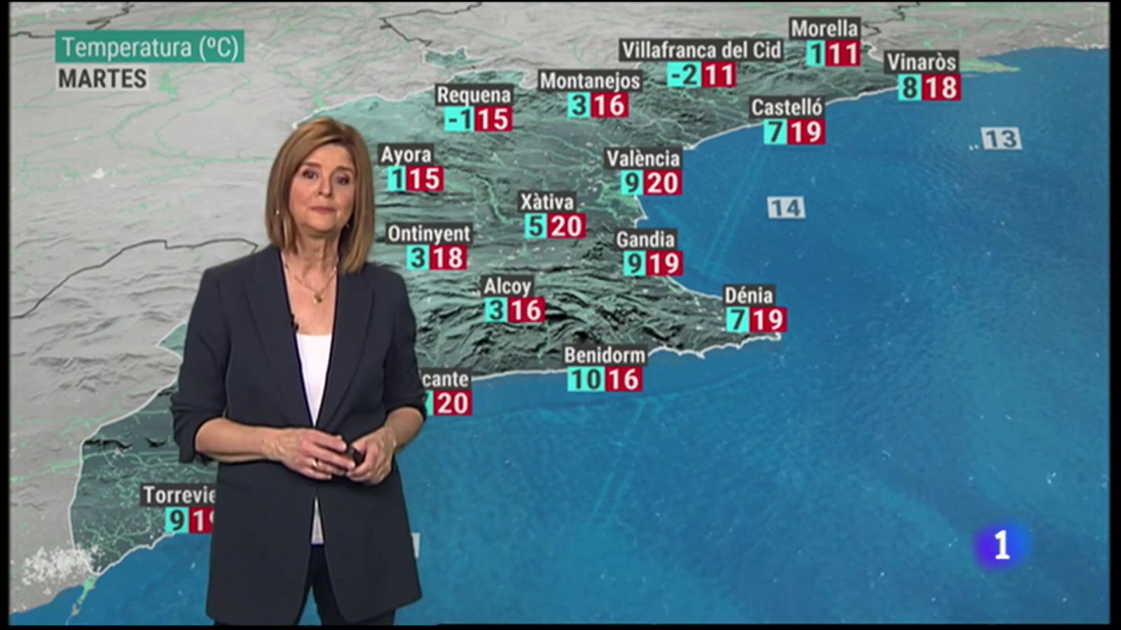 El tiempo en la Comunitat Valenciana - 14/02/22