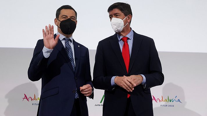 Telediario 2 - El Gobierno andaluz descarta un adelanto electoral e insiste en agotar la legislatura