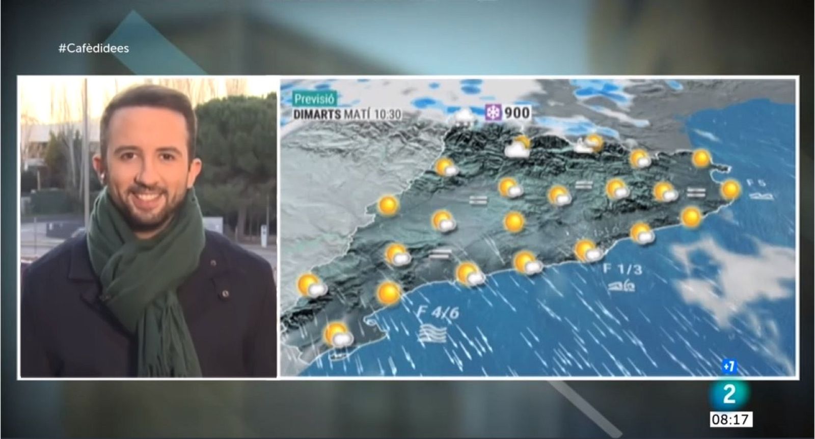 El Temps (14/02/2022) - Els pròxims dies vindran marcats per una pujada notable de les temperatures que ens portarà un ambient primaveral