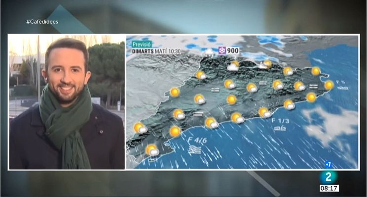 El temps - Dimarts més tranquil, però amb vent i neu al Pirineu
