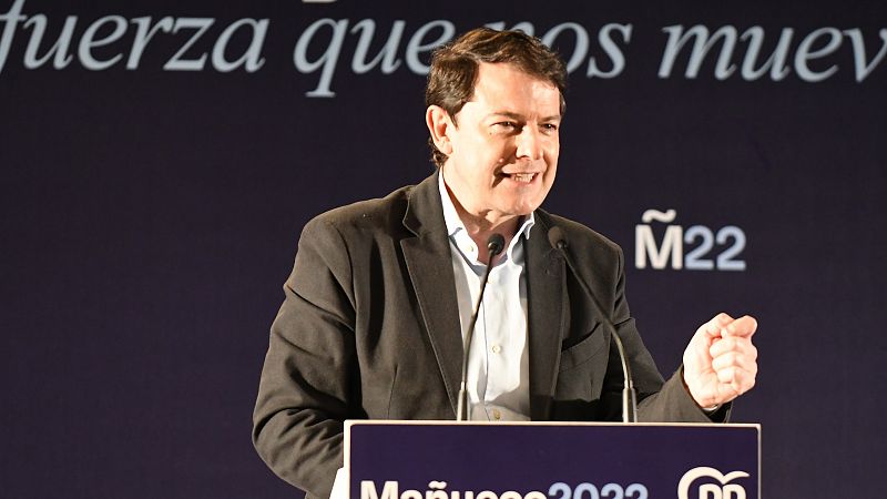Mañueco rechaza la coalición con Vox: "No quiero un gobierno débil"