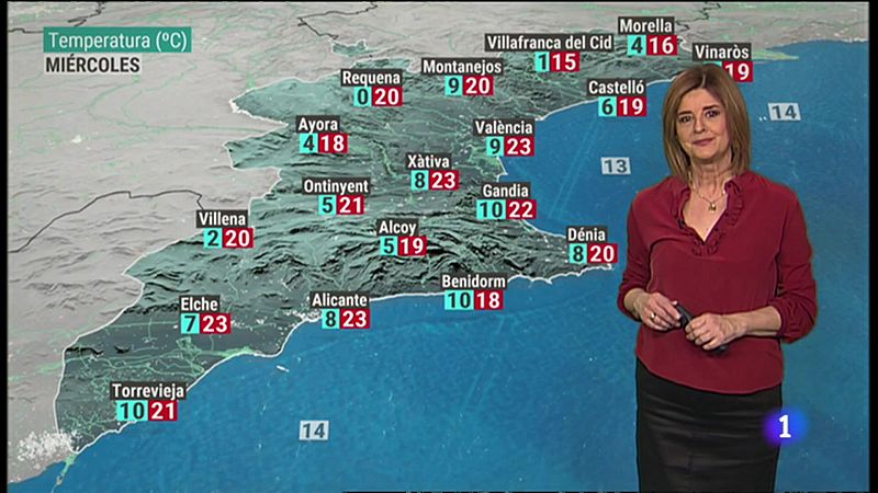 El Tiempo en la Comunitat Valenciana 15/02/22 ver ahora