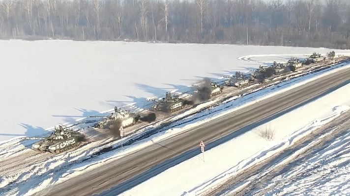 Rusia afirma que la retirada de tropas de la frontera con Ucrania estaba programada